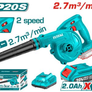 TOTAL SOPLADOR A BATERIA 20V